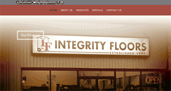 Desktop Screenshot of integrityfloors.com
